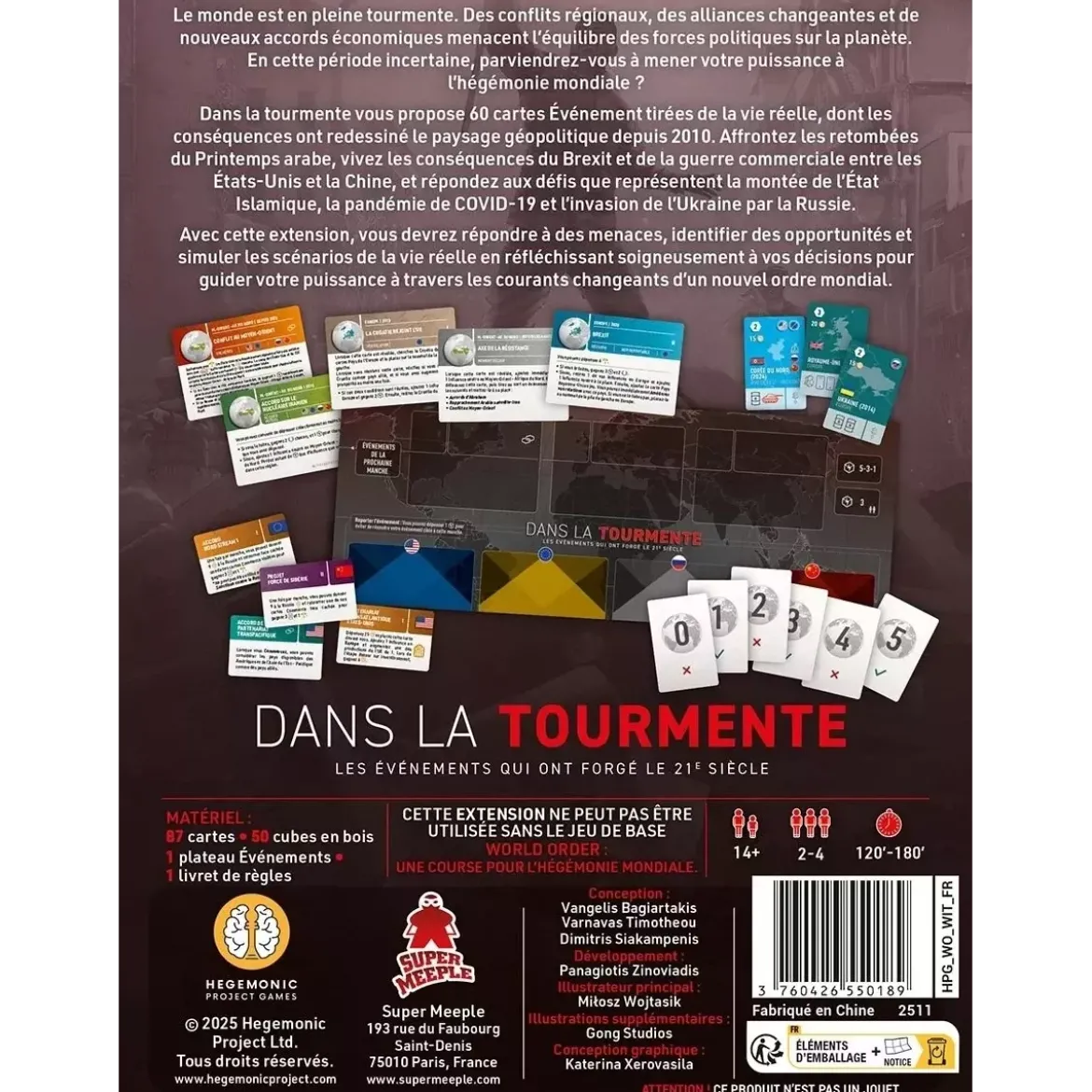 World Order : Dans la Tourmente - Extension