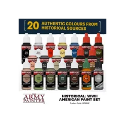 World War II American Paint Set