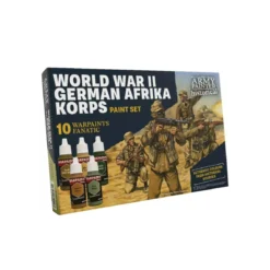 World War II German Afrika Korps Paint Set