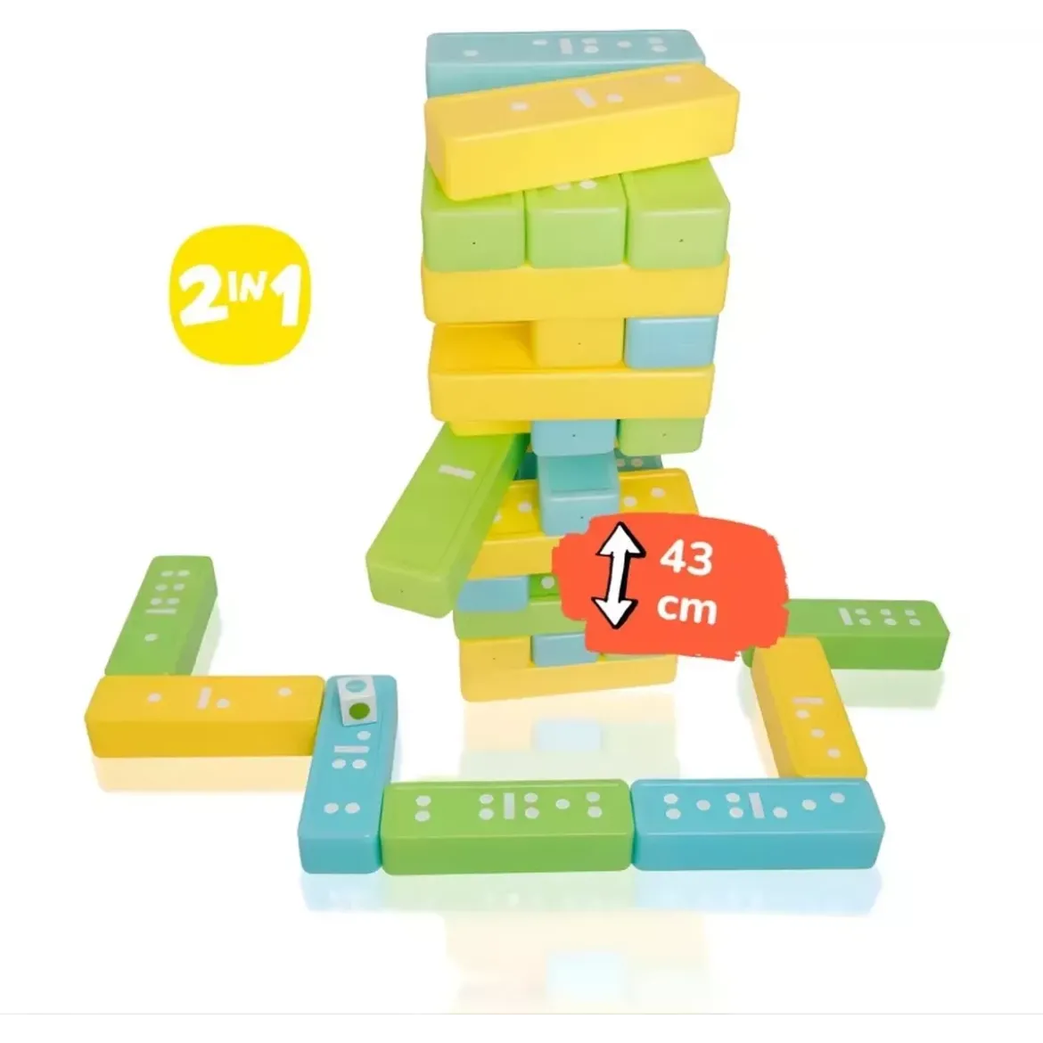 XXL 2 in 1 Tower & Domino - Alldoro