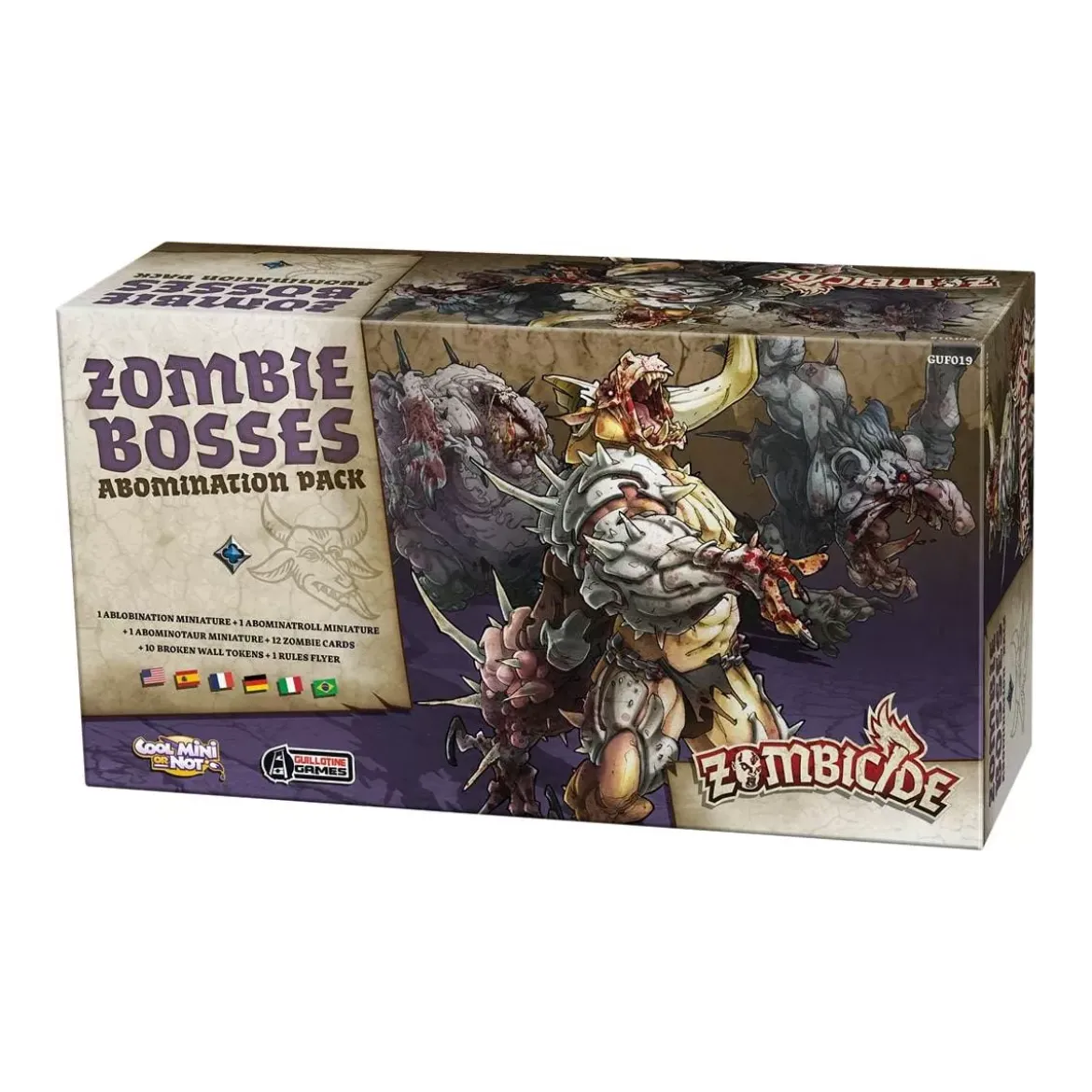 Zombicide Black Plague : Abomination Pack - Extension