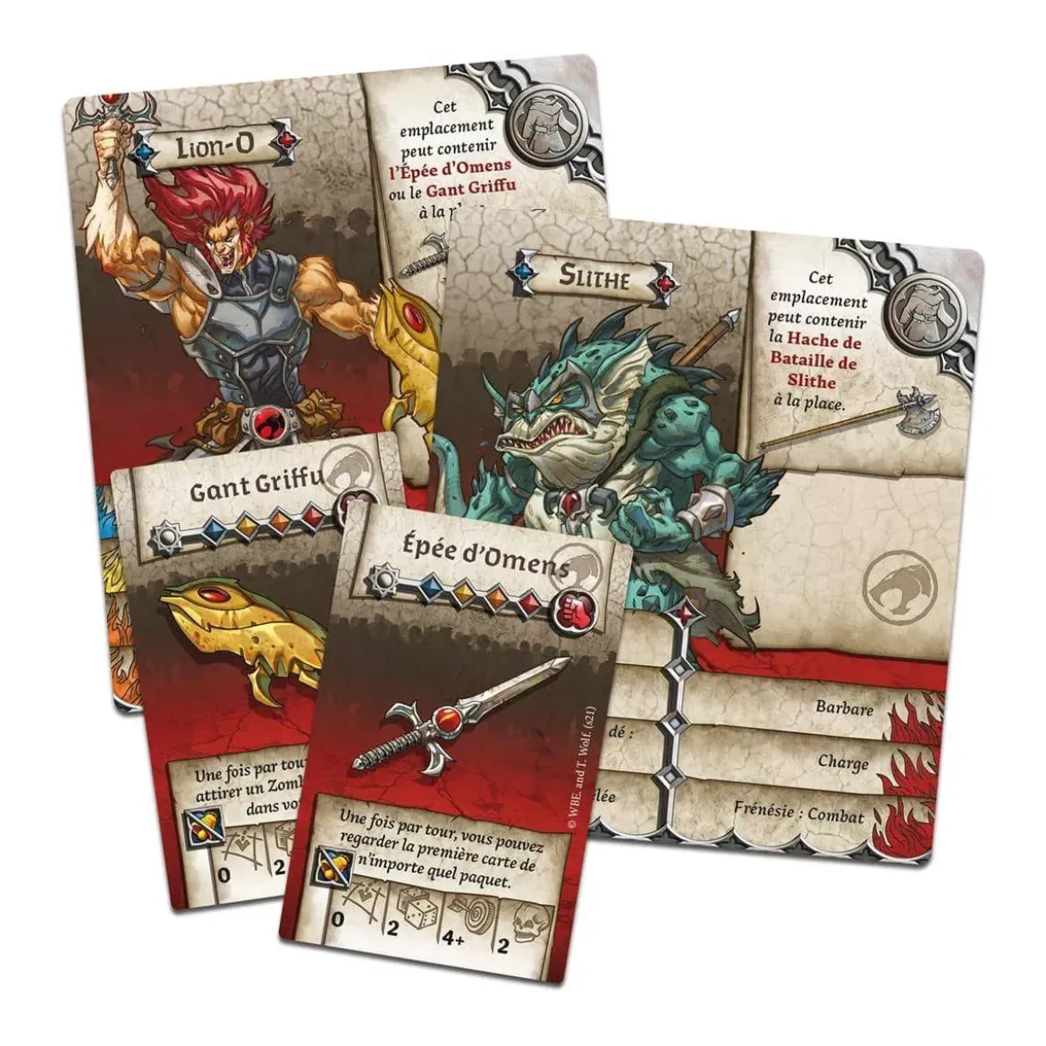 Zombicide Black Plague : Thundercats Pack 1 - Extension