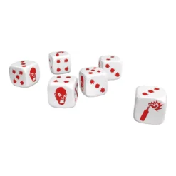 Zombicide : Dés Spéciaux Noirs et Blanc - Extension