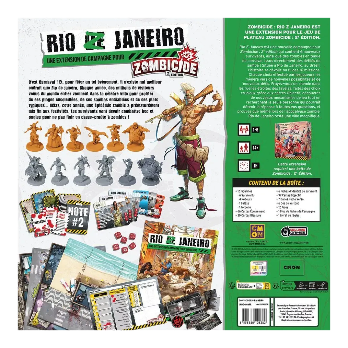 Zombicide : Rio Z Janeiro - Extension