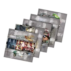 Zombicide : Set de Dalles Saison 1 - Extension